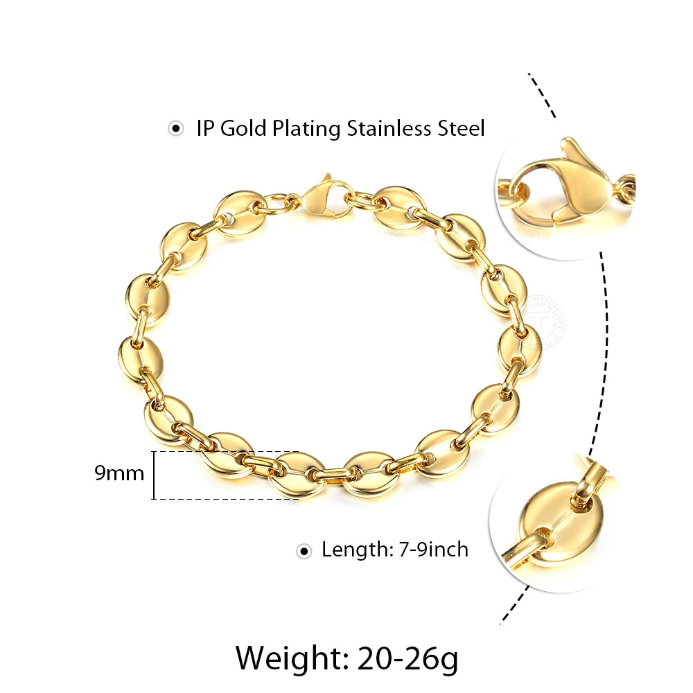 Coffee Bean Bracelet