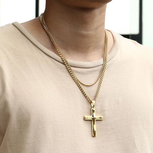 Cross Pendant Chain