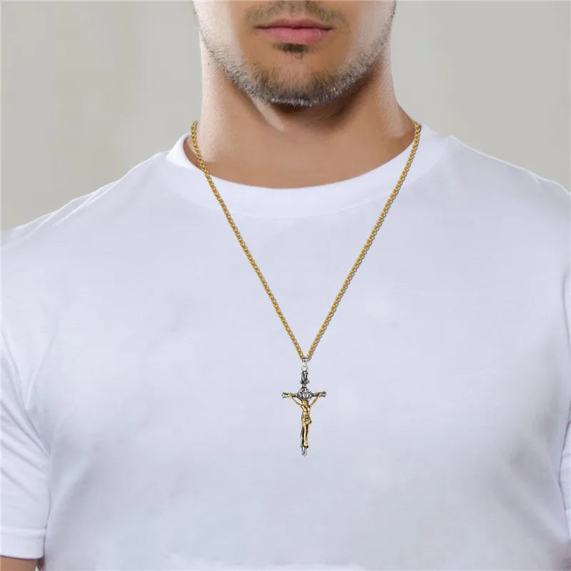 Statement Cross Necklace