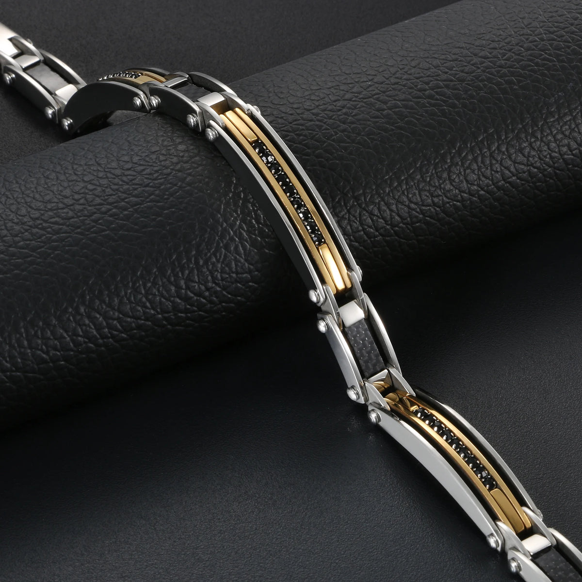 Two-Tone Link Bracelet