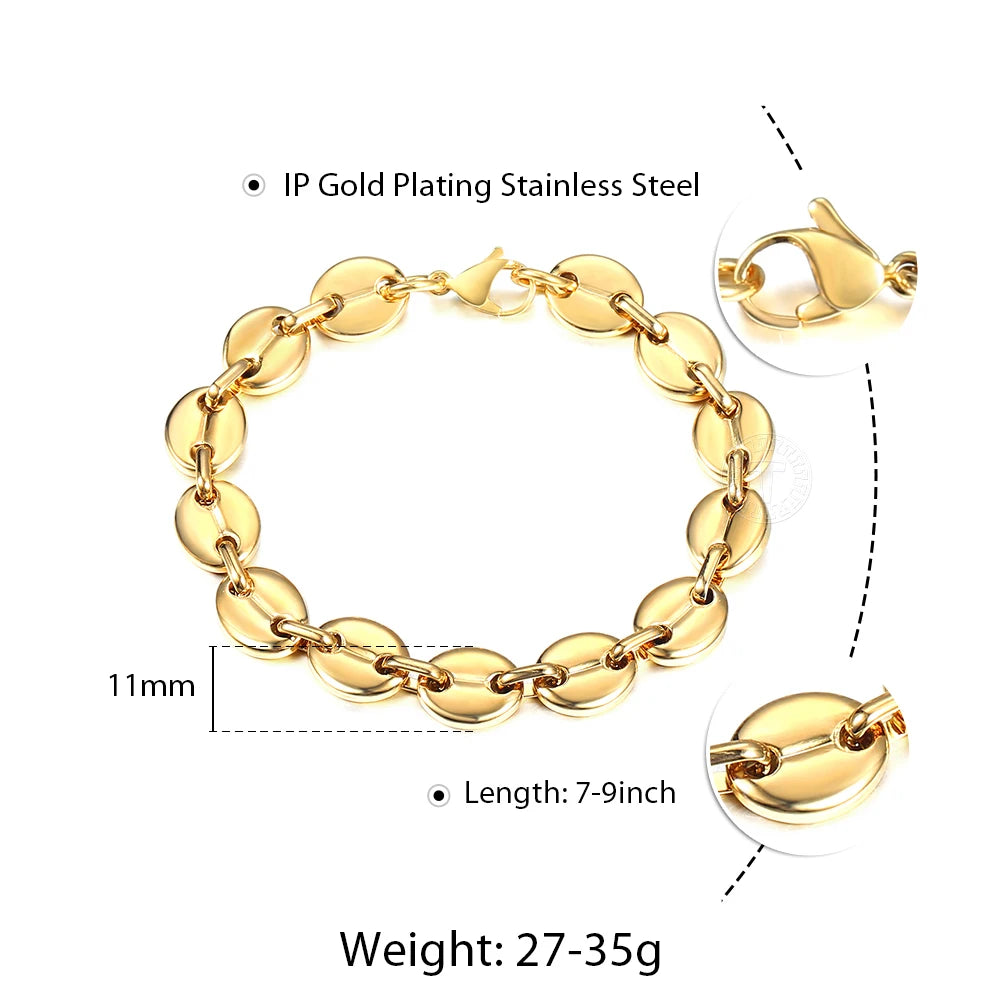 Coffee Bean Bracelet