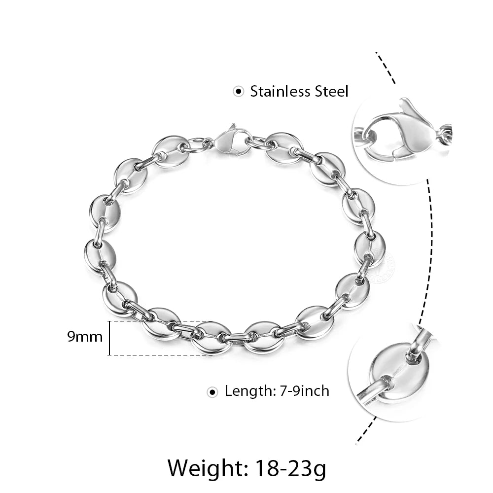 Coffee Bean Bracelet