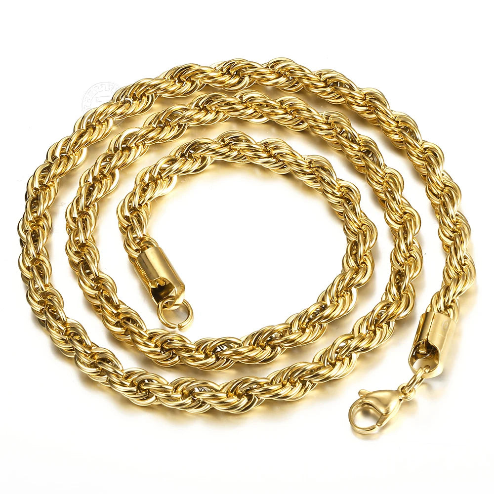 Twisted Link Necklace