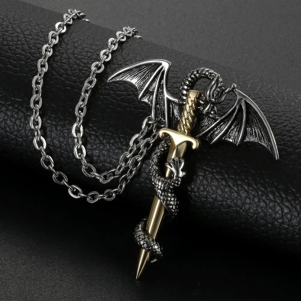 Dragon Sword Necklace