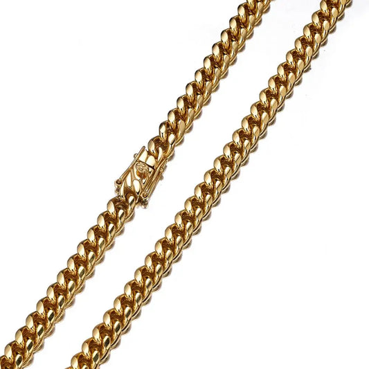 Faucet Clasp Cuban Chain
