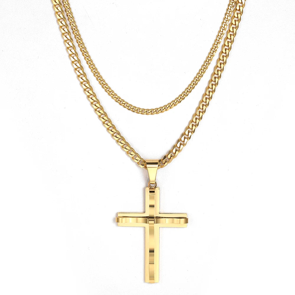 Cross Pendant Chain