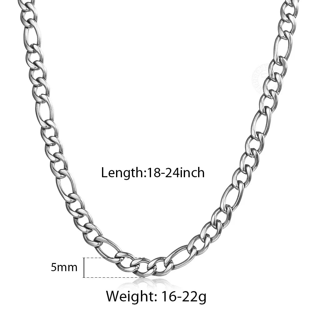 Figaro Chain Necklace
