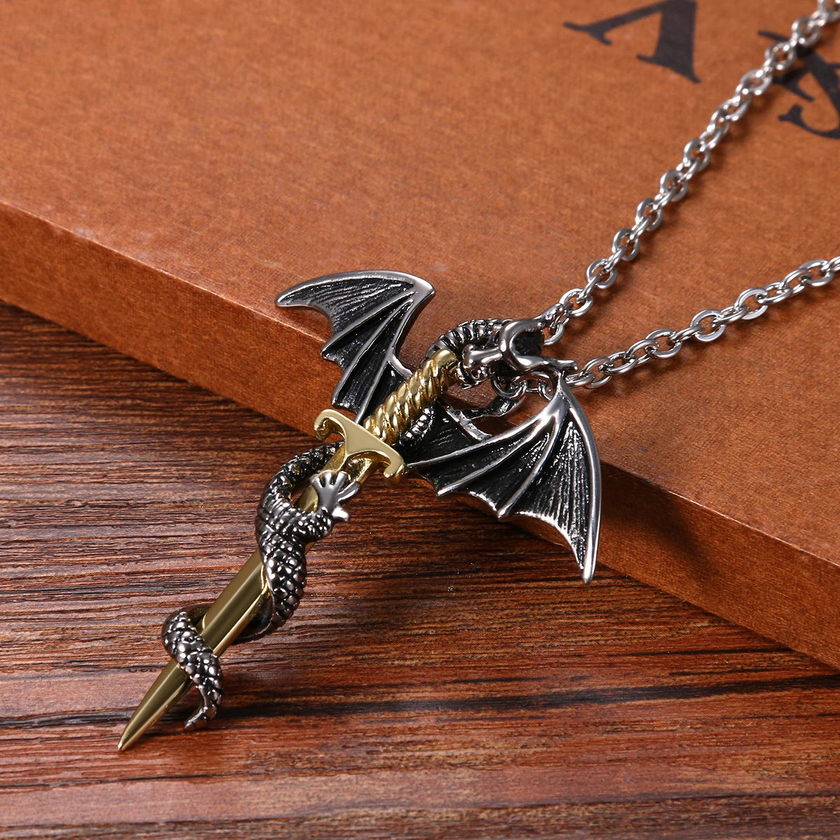 Dragon Sword Necklace
