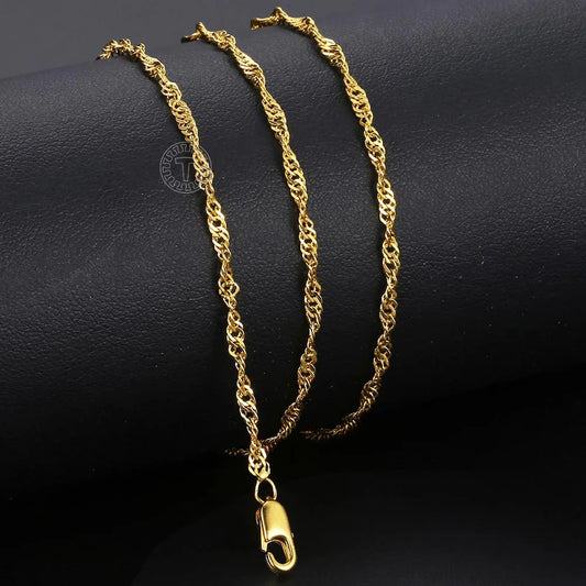 Golden Wave Chain
