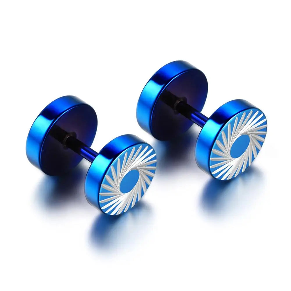 Cyclone Stud Earrings