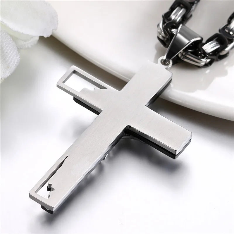 Scripture Crucifix Necklace