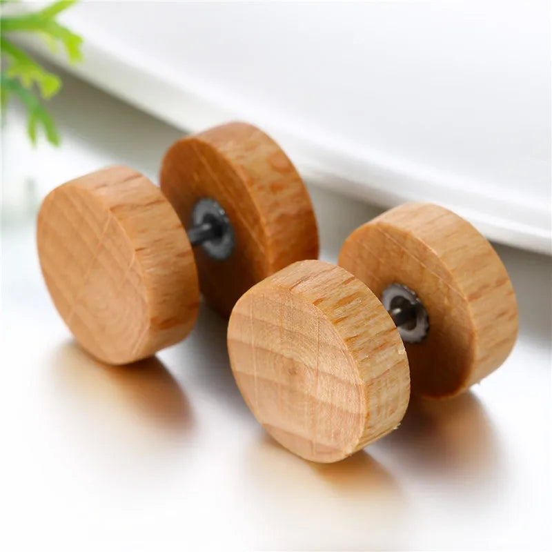 Wood Disc Studs