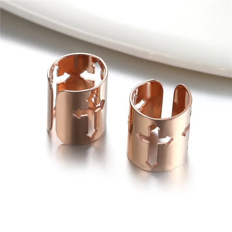 Cross Ear Cuff