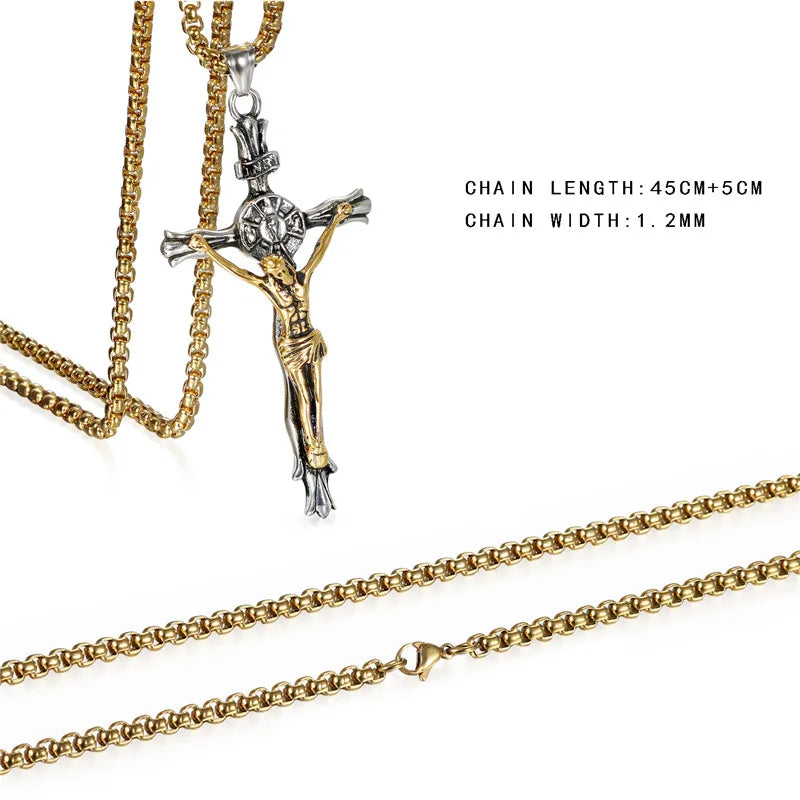 Statement Cross Necklace