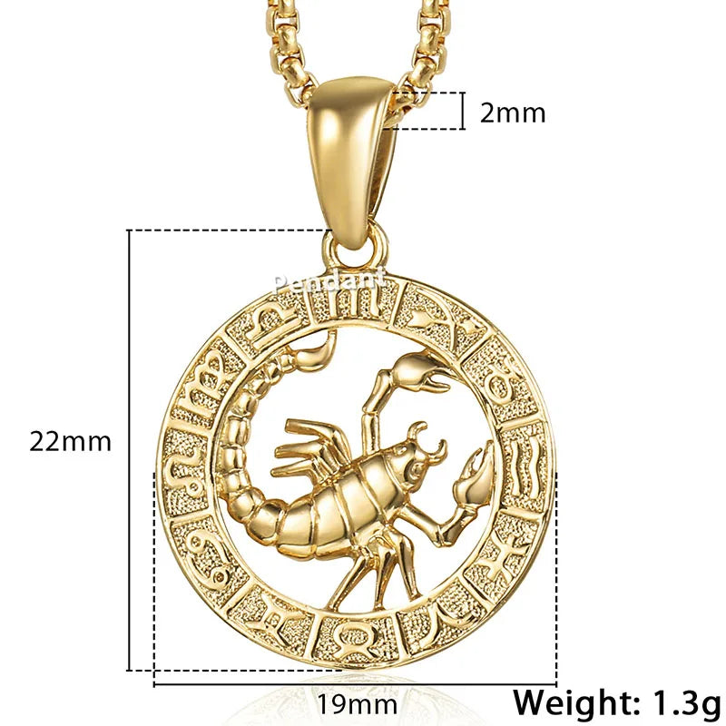 Zodiac Sign Necklace