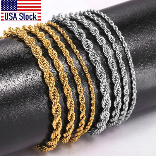 Twisted Rope Bracelet