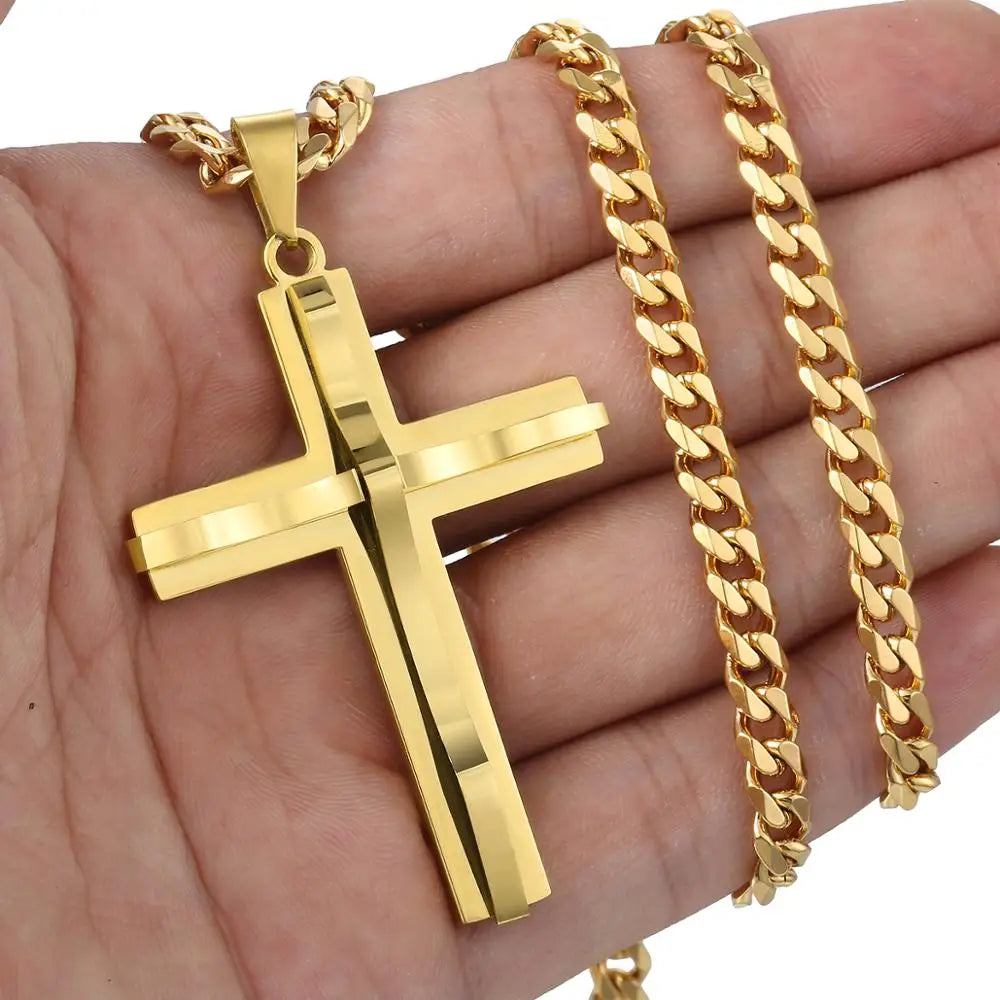 Cross Pendant Chain