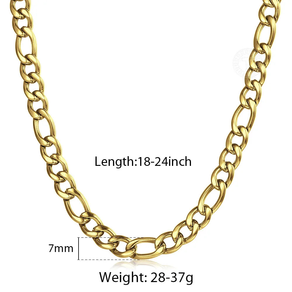 Figaro Chain Necklace