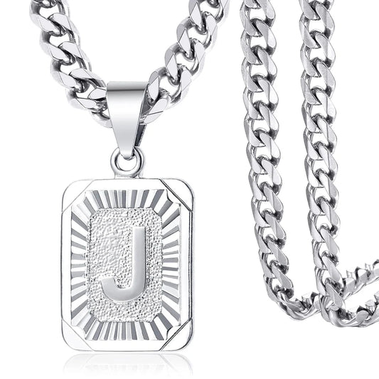 Cuban Initial Pendant