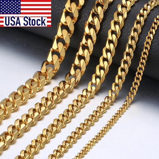 Golden Hour Cuban Chain