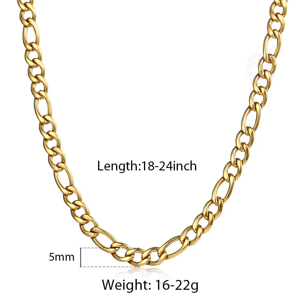 Figaro Chain Necklace