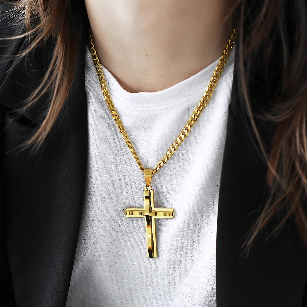 Cross Pendant Chain