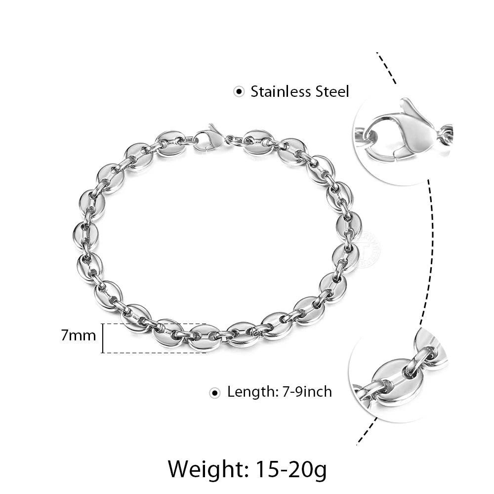 Coffee Bean Bracelet