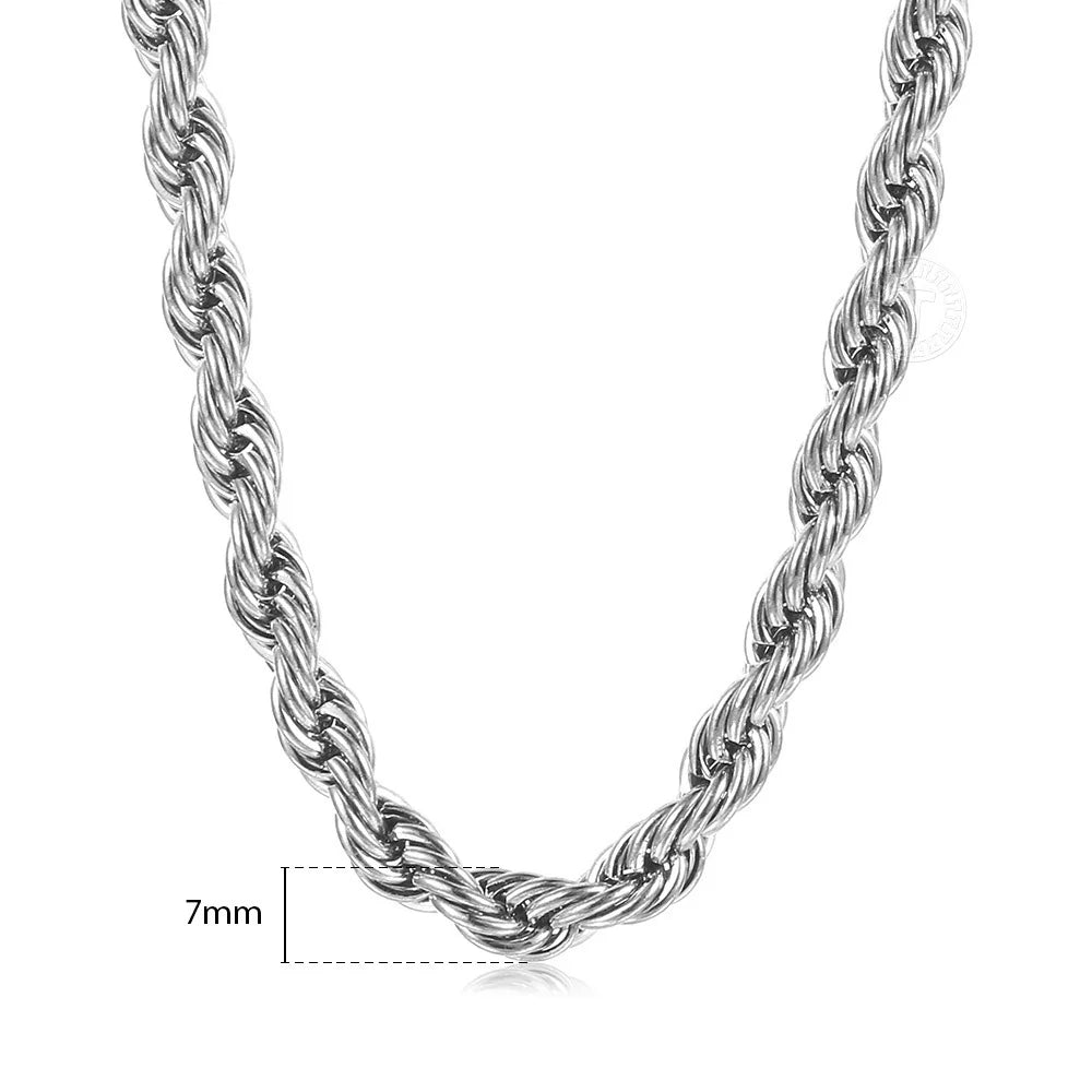 Twisted Link Necklace