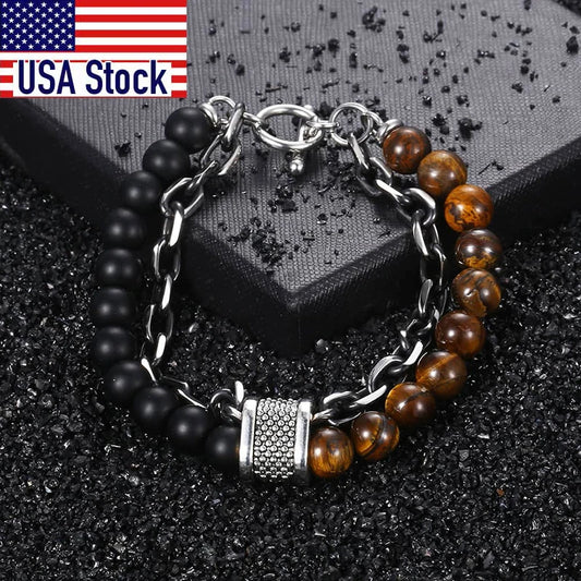 Toggle Stone Bracelet
