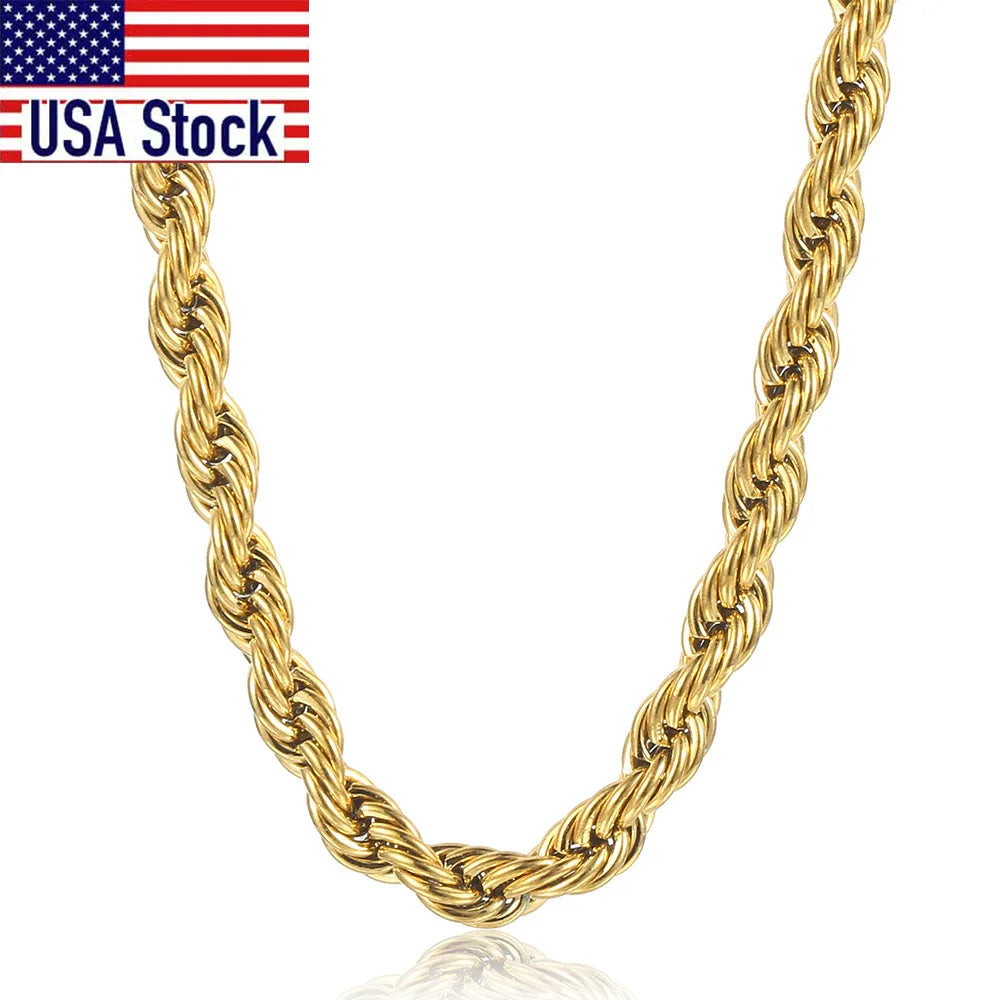 Twisted Link Necklace