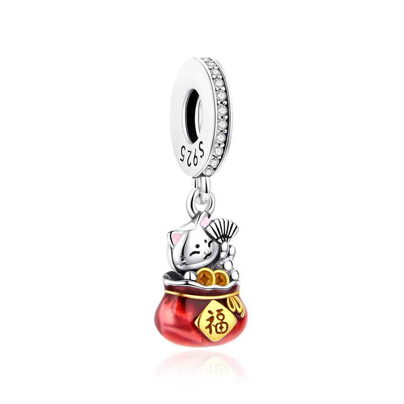 Lucky Cat Charms