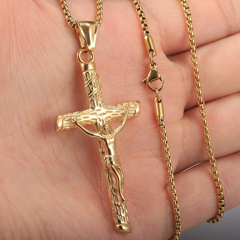 Crucifix Pendant Necklace