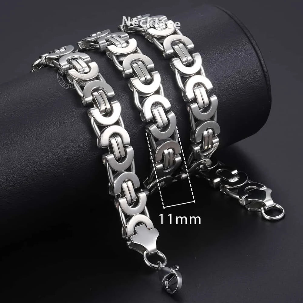 Silver Byzantine Chain