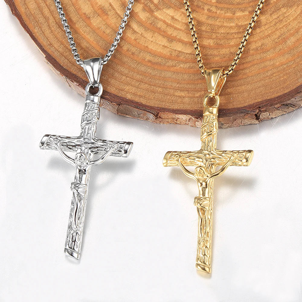 Crucifix Pendant Necklace