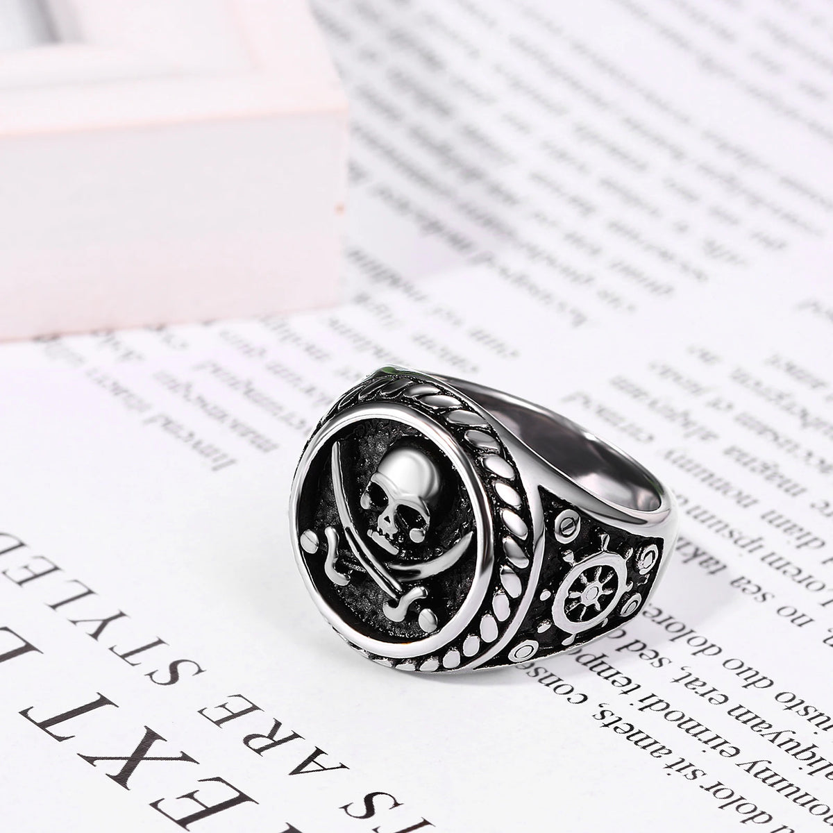 Pirate Skull Ring