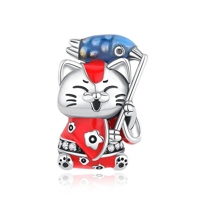 Lucky Cat Charms