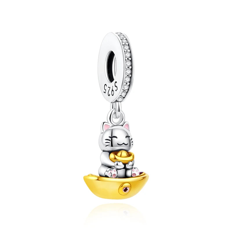 Lucky Cat Charms
