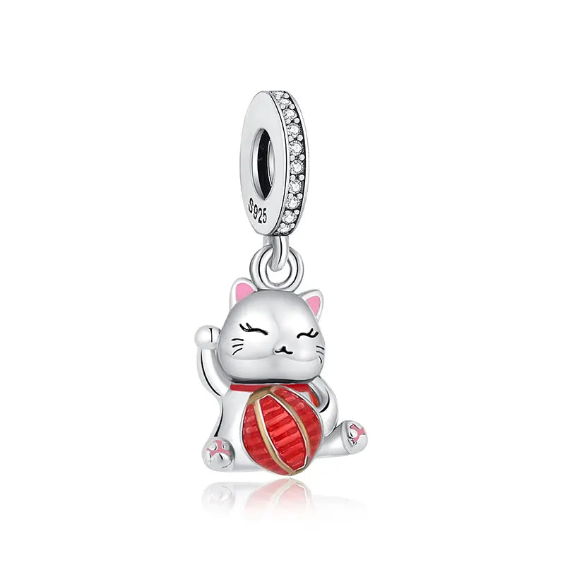 Lucky Cat Charms