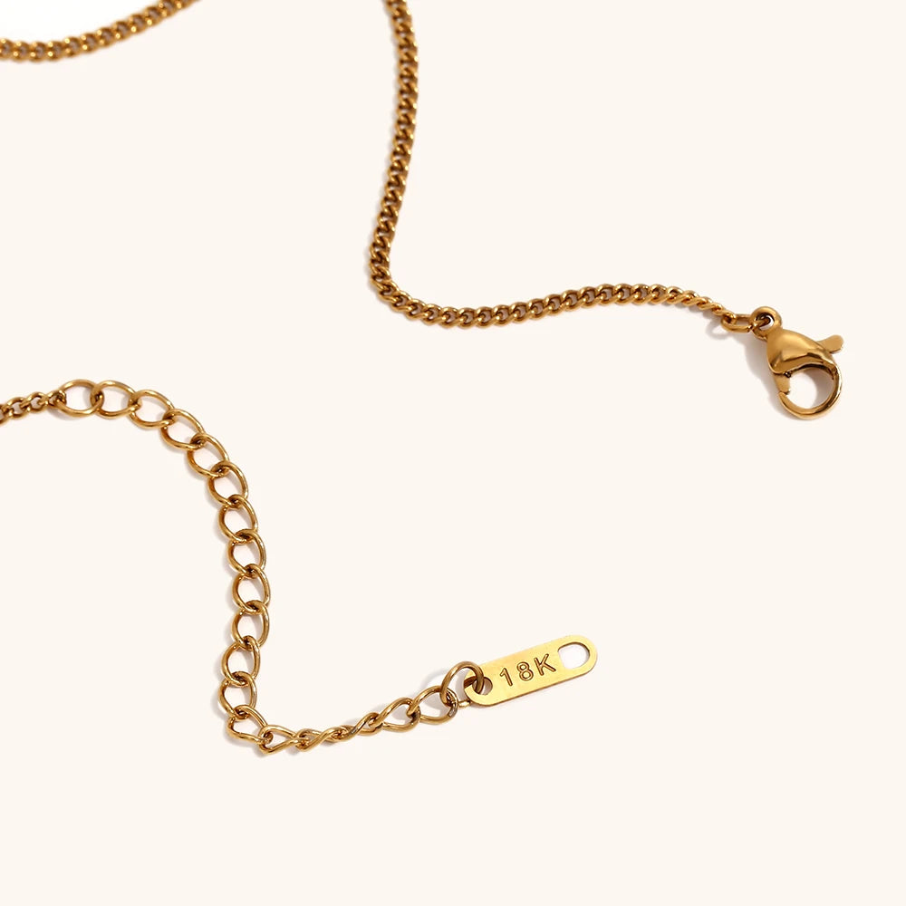 Fish Side Chain Necklace