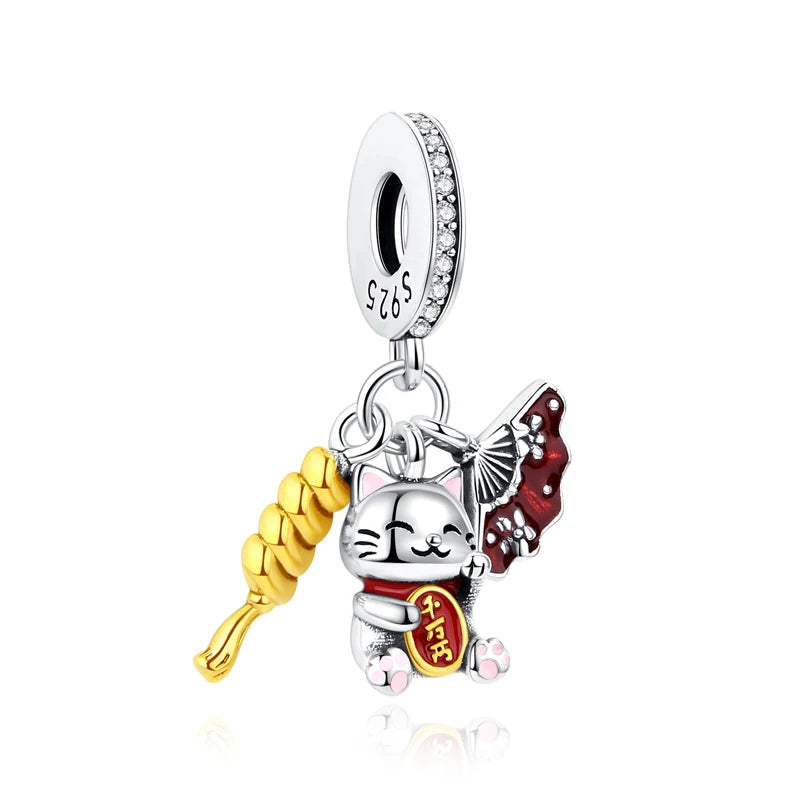 Lucky Cat Charms