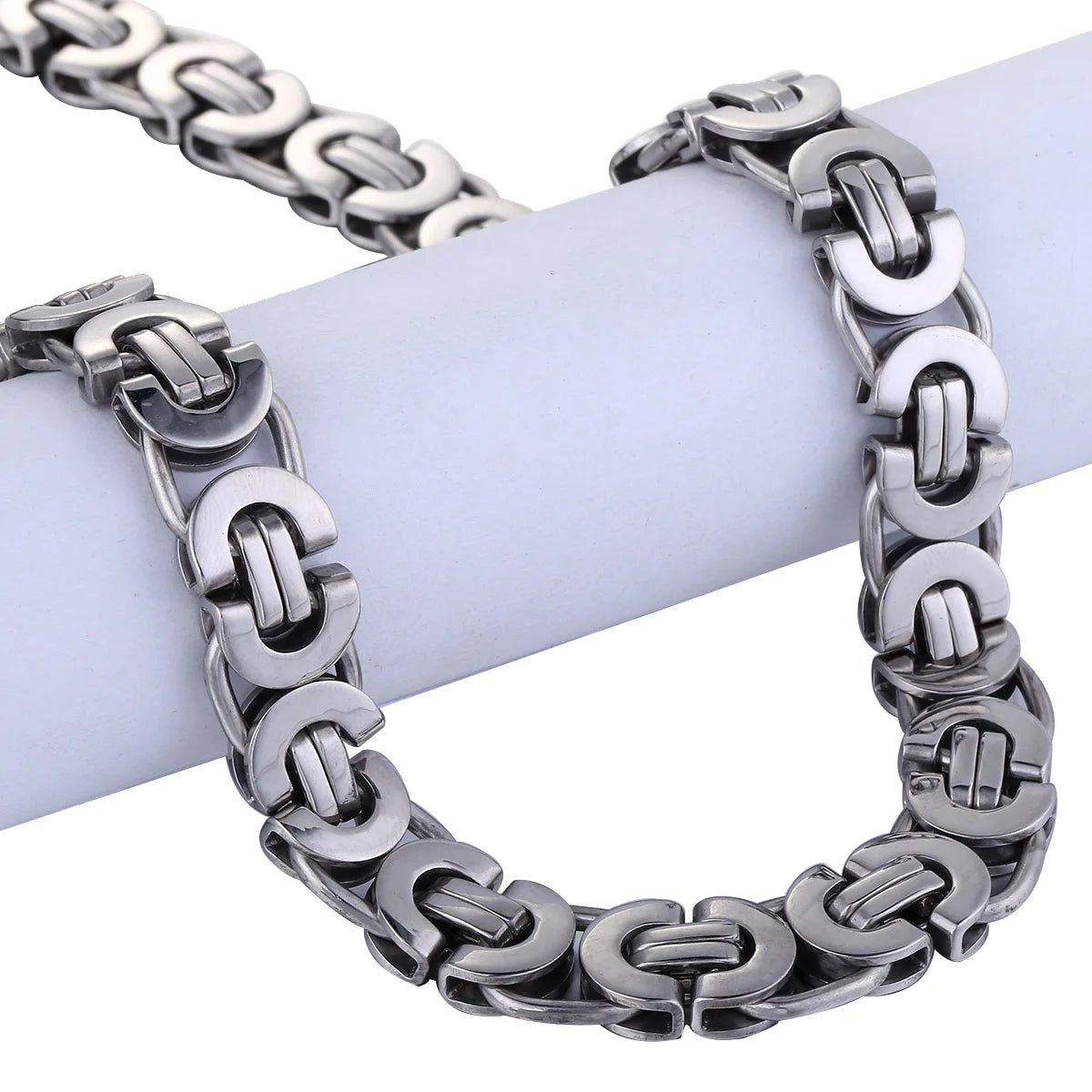 Silver Byzantine Chain