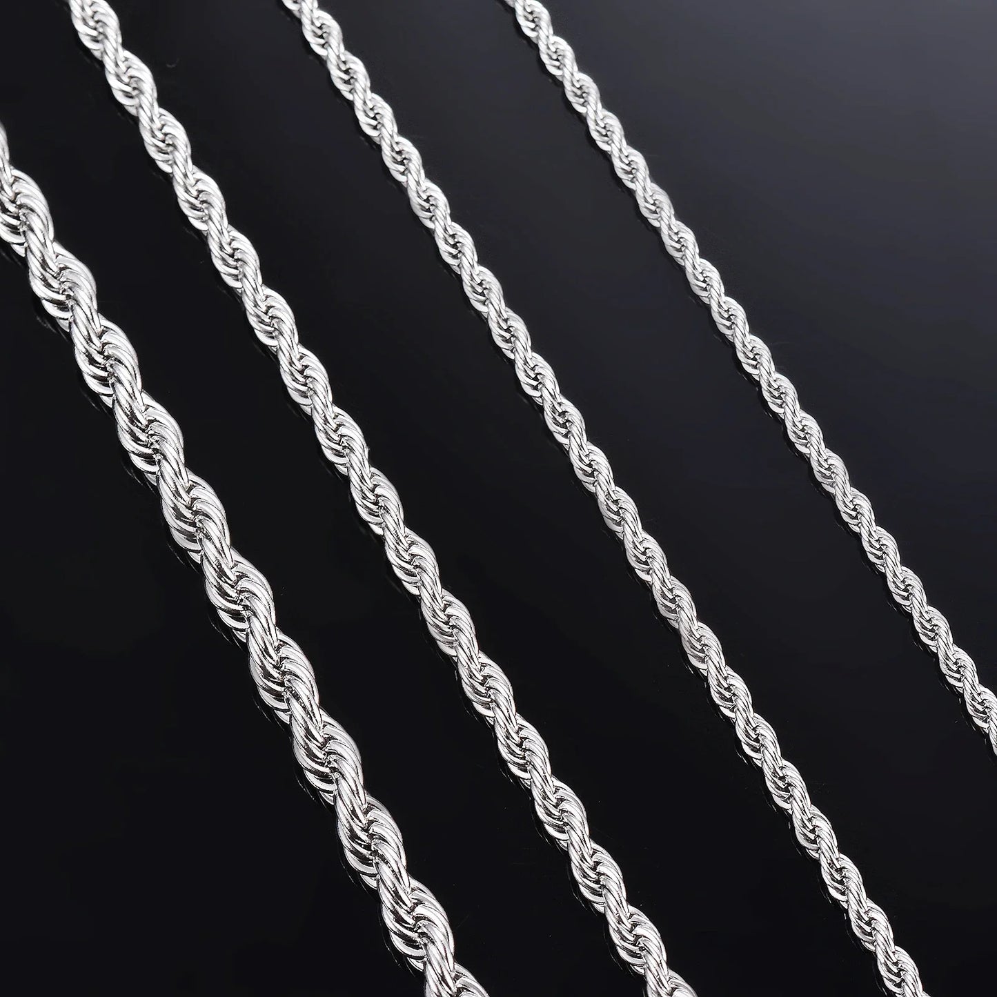 Silver Rope Chain