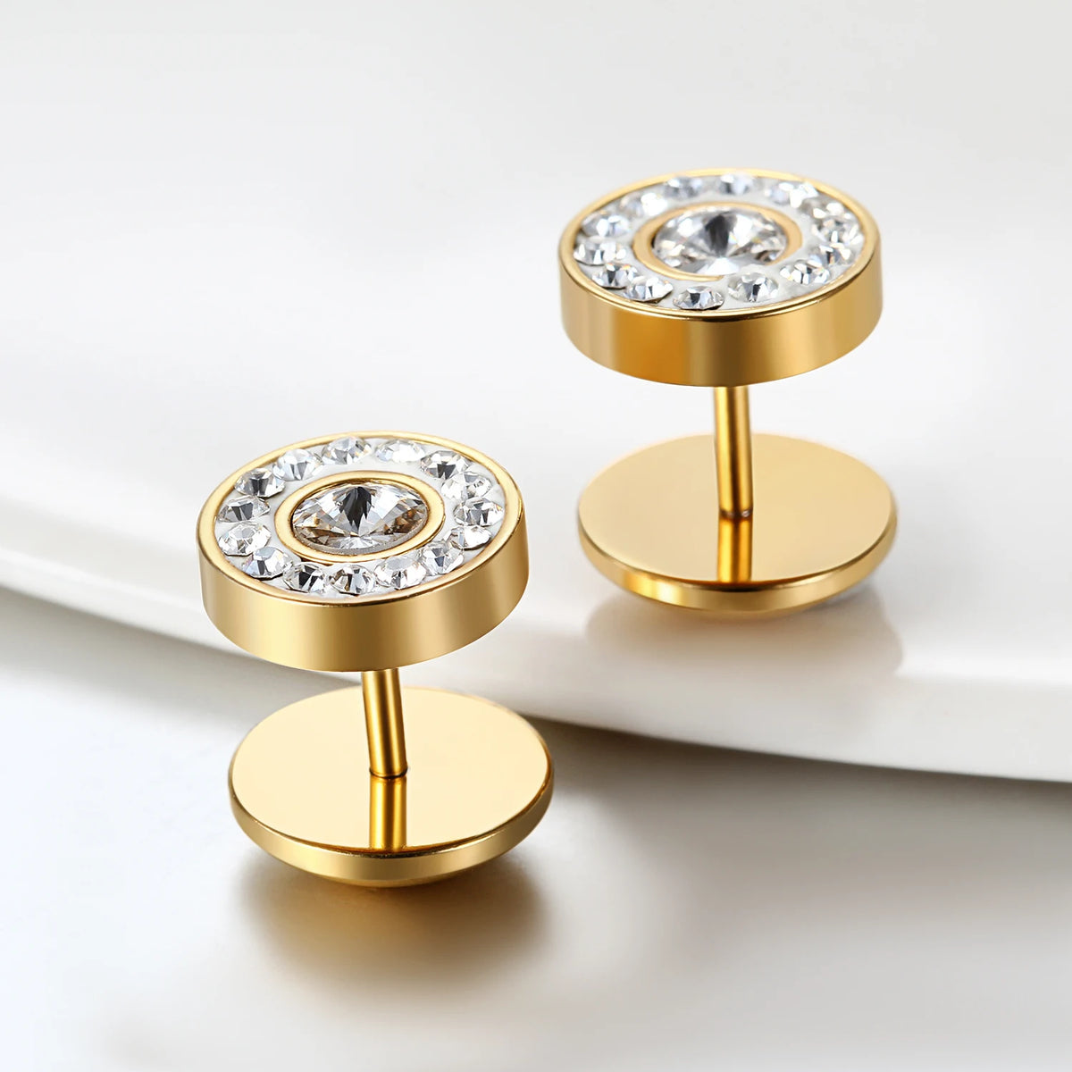 Halo Disc Studs