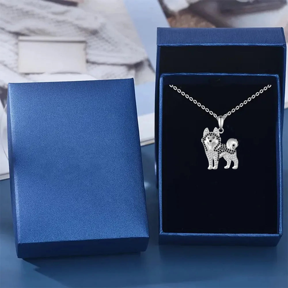 Husky Charm Necklace