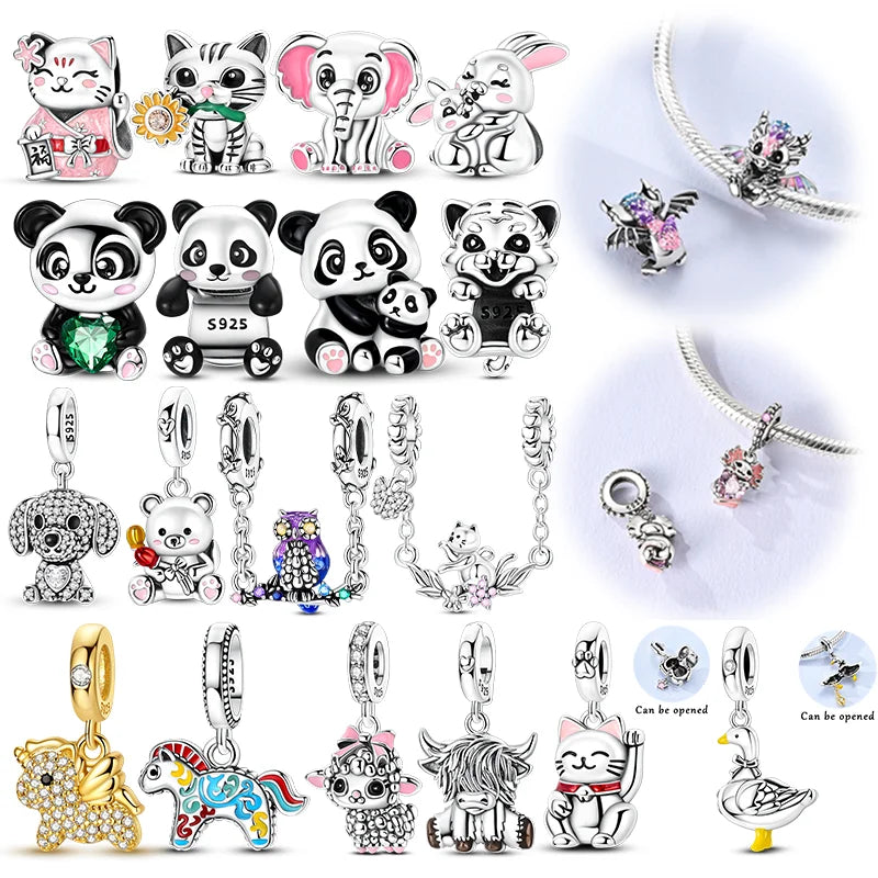 Panda Collection Charm Beads
