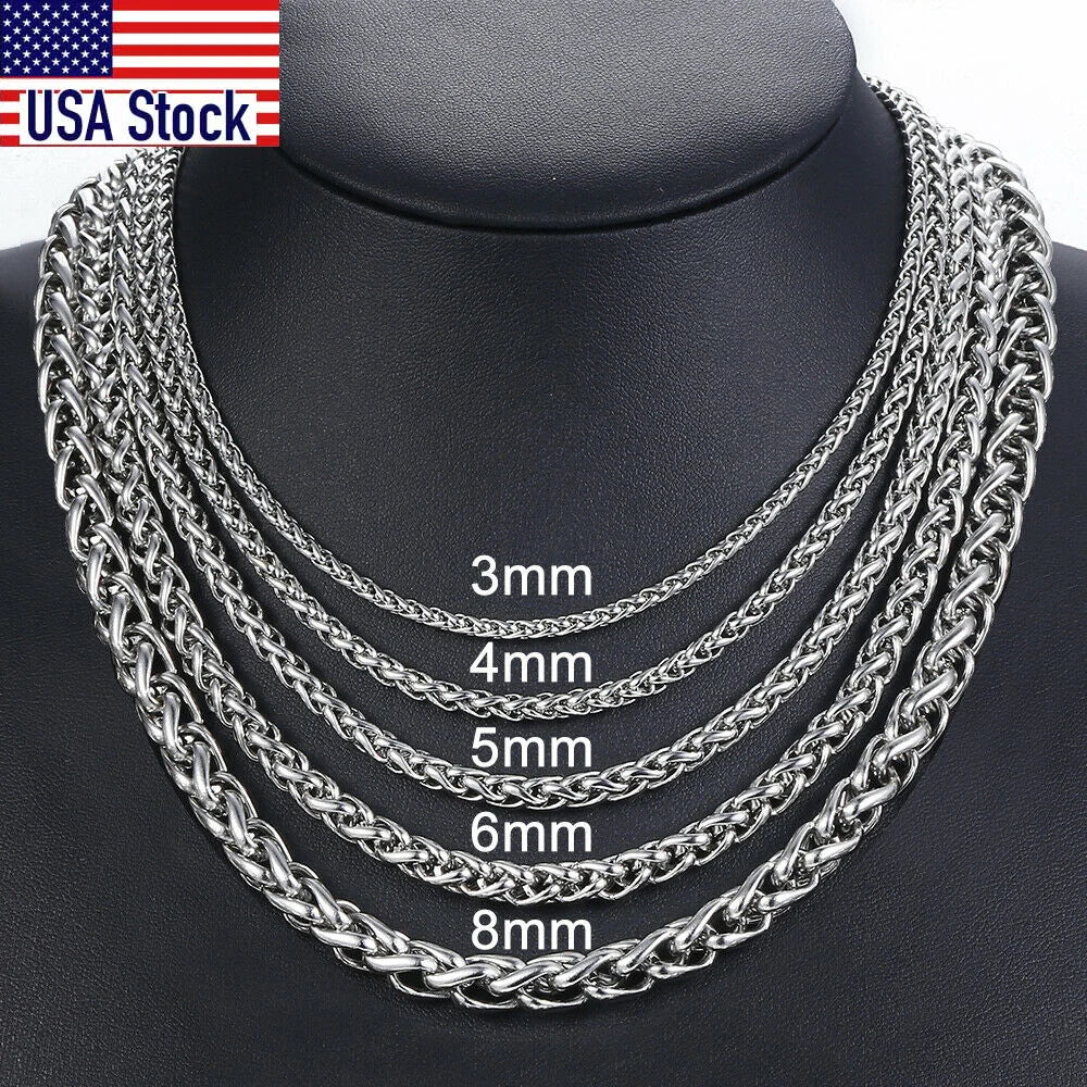 Wheat Link Necklace