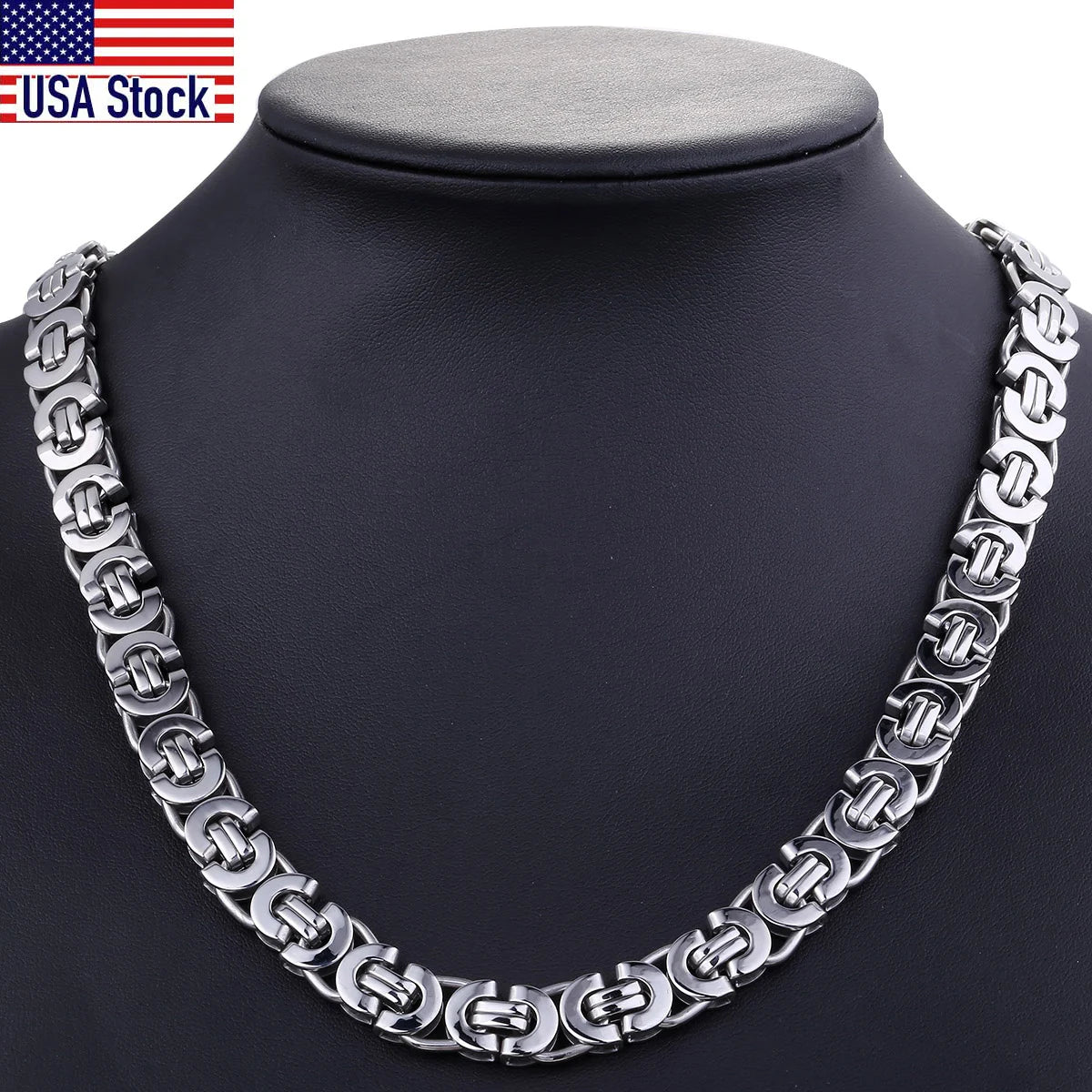 Silver Byzantine Chain