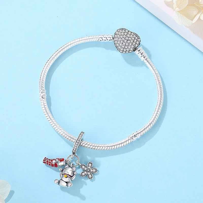 Lucky Cat Charms