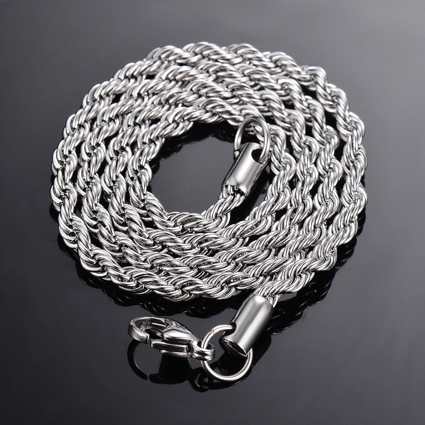 Silver Rope Chain