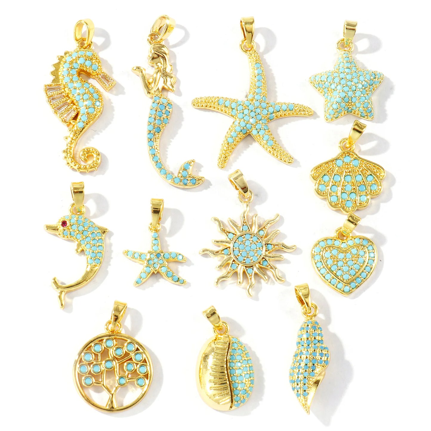 Ocean Charm Beads